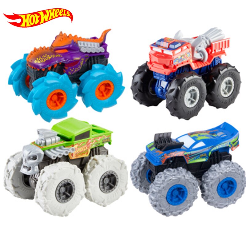 Original Hotwheels Car Off-RoadToys Diecast 1:43 Kids Toys for Children Hot Wheels Monster Truck Toys for Boys Birthday Present